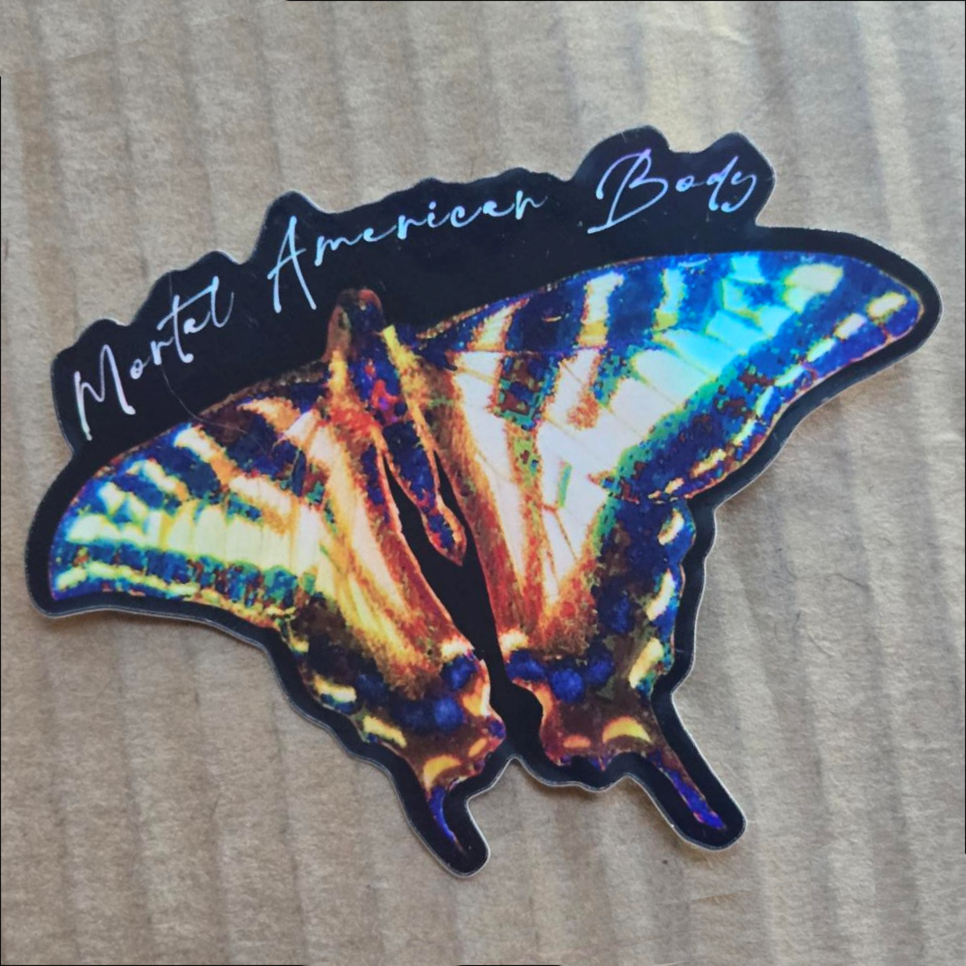 Special Edition Butterfly Sticker Detail
